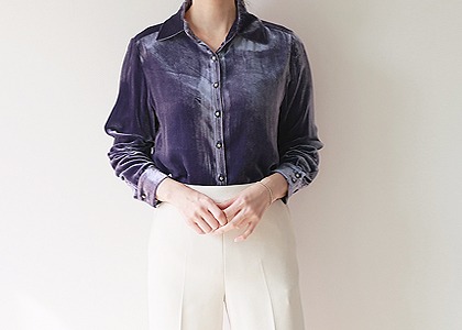g-st  silk 소프트 420 blouse-silk 혼방-세일-